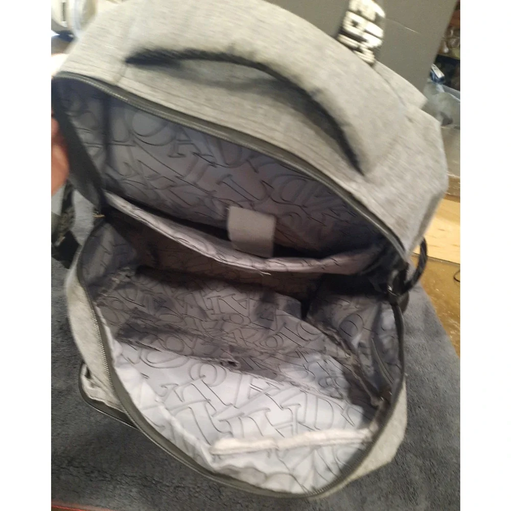 Aolida 1975 Limited Edition Backpack 18” Gray Black Lots of compartments